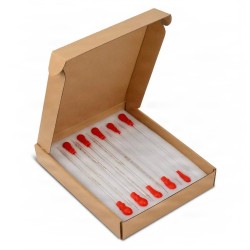 Glass Dropper Pipettes, set of 10 (0.5ml to 3ml)